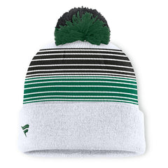 New York Jets Ghost Cuffed Knit Hat with Pom White | Fanatics