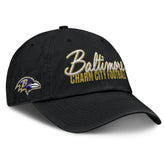 Baltimore Ravens Women's Moxie Adjustable Hat Black | Fanatics