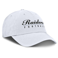 Las Vegas Raiders Women's Harmony Adjustable Hat White | Fanatics