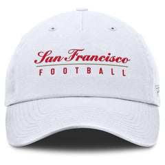 San Francisco 49ers Women's Harmony Adjustable Hat White | Fanatics