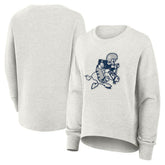 Dallas Cowboys Women's Oversized Hometown Pullover Sweatshirt Heather Gray | Fanatics