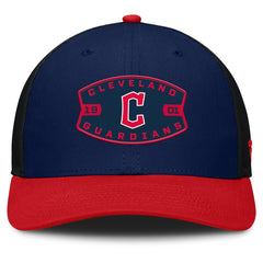 Cleveland Guardians Fanatics Cutoff Adjustable Trucker Hat - MLB
