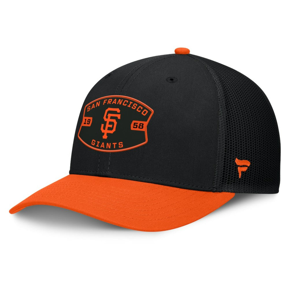 San Francisco Giants Fanatics Cutoff Adjustable Trucker Hat - MLB
