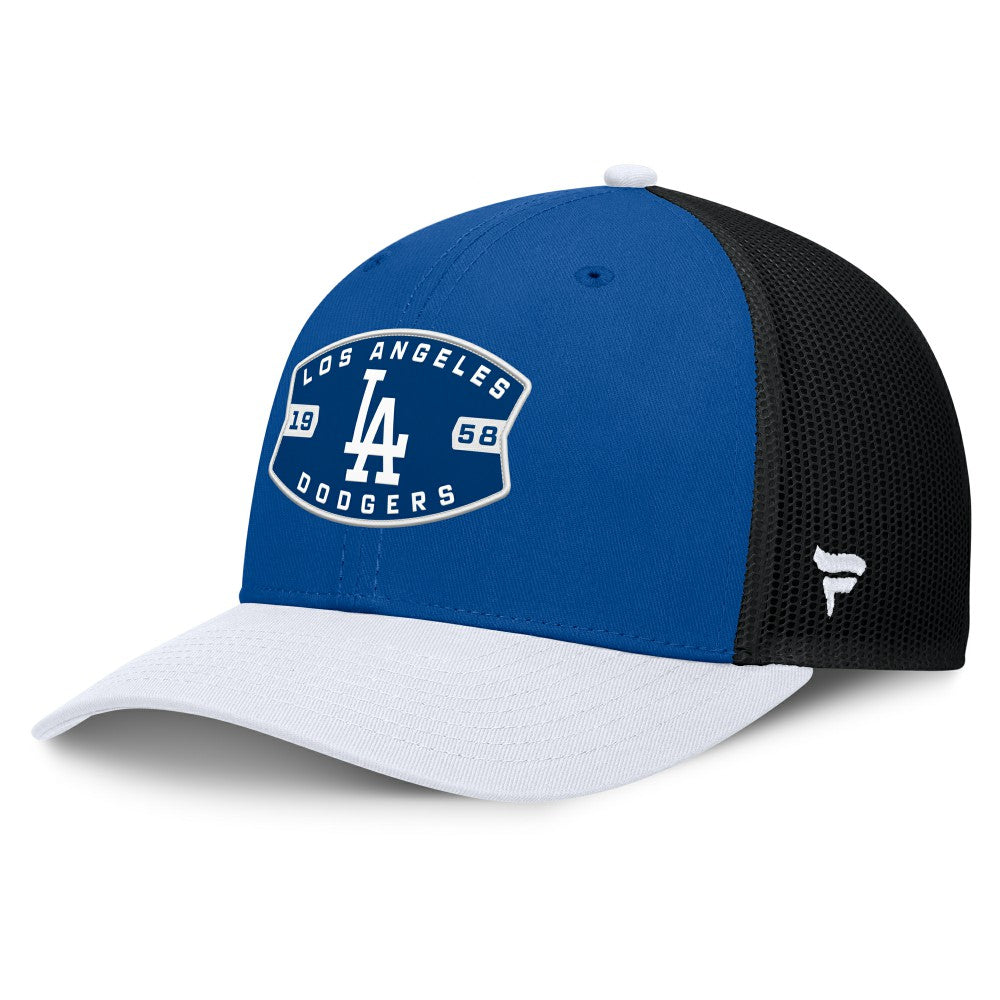 Los Angeles Dodgers Fanatics Cutoff Adjustable Trucker Hat - MLB