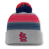 St. Louis Cardinals Fanatics Balk Cuffed Knit Hat with Pom - MLB