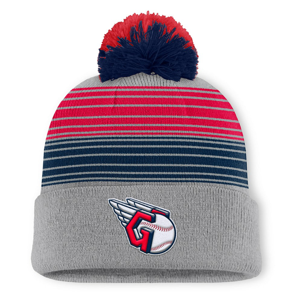 Cleveland Guardians Fanatics Balk Cuffed Knit Hat with Pom - MLB