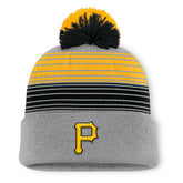 Pittsburgh Pirates Fanatics Balk Cuffed Knit Hat with Pom - MLB