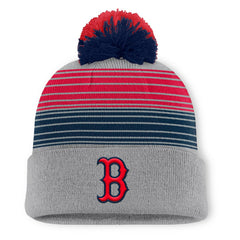 Boston Red Sox Fanatics Balk Cuffed Knit Hat with Pom - MLB