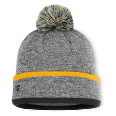 Pittsburgh Pirates Fanatics Backstop Cuffed Knit Hat with Pom - MLB