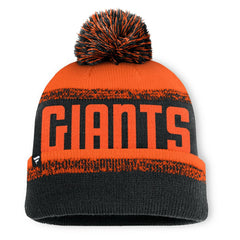 San Francisco Giants Fanatics No-Doubter Cuffed Knit Hat with Pom - MLB