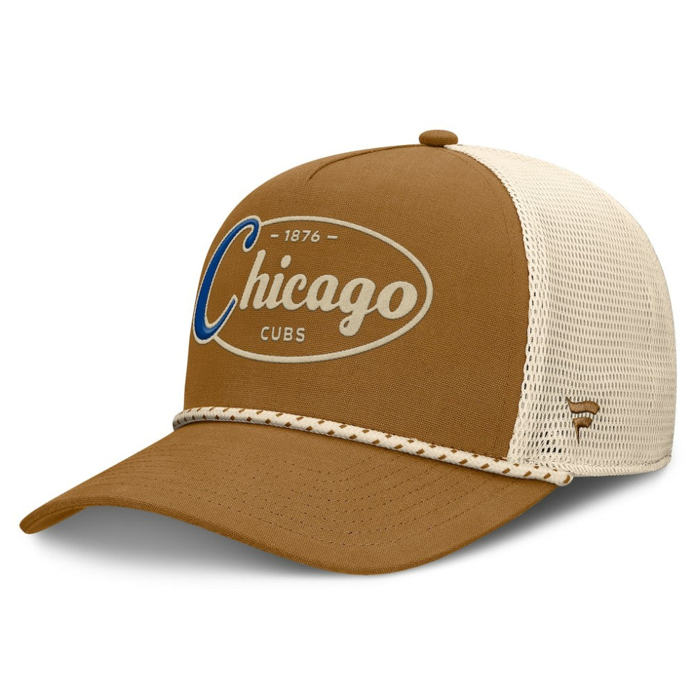 Chicago Cubs Fanatics A-Frame Trucker Adjustable Hat - MLB