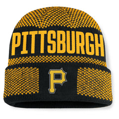 Pittsburgh Pirates Fanatics Rotation Cuffed Knit Hat - MLB