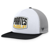 Pittsburgh Pirates Fanatics Cranked Foam Front Patch Trucker Adjustable Hat - MLB