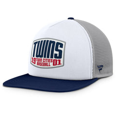 Minnesota Twins Fanatics Cranked Foam Front Patch Trucker Adjustable Hat - MLB
