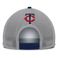 Minnesota Twins Fanatics Cranked Foam Front Patch Trucker Adjustable Hat - MLB