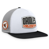 Baltimore Orioles Fanatics Cranked Foam Front Patch Trucker Adjustable Hat - MLB