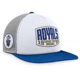Kansas City Royals Fanatics Cranked Foam Front Patch Trucker Adjustable Hat - MLB