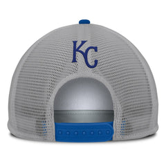 Kansas City Royals Fanatics Cranked Foam Front Patch Trucker Adjustable Hat - MLB