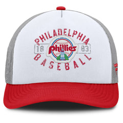 Philadelphia Phillies Fanatics Designated A-Frame Foam Front Trucker Adjustable Hat - MLB