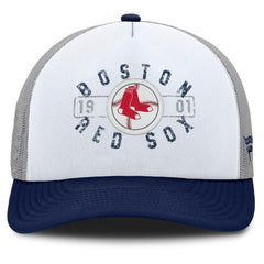 Boston Red Sox Fanatics Designated A-Frame Foam Front Trucker Adjustable Hat - MLB