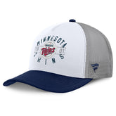 Minnesota Twins Fanatics Designated A-Frame Foam Front Trucker Adjustable Hat - MLB