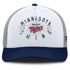 Minnesota Twins Fanatics Designated A-Frame Foam Front Trucker Adjustable Hat - MLB