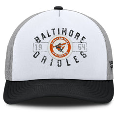 Baltimore Orioles Fanatics Designated A-Frame Foam Front Trucker Adjustable Hat - MLB