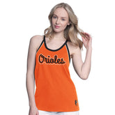 Baltimore Orioles G-III 4Her by Carl Banks Women's Curveball Racerback Tank Top - MLB