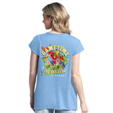 Chicago Cubs Margaritaville Women's Gametime is Paradise T-Shirt - MLB