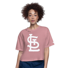 St. Louis Cardinals Starter Women's Play the Ball Boxy Cropped T-Shirt - MLB
