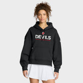 New Jersey Devils Fanatics Women's Authentic Pro Primary Pullover Hoodie - Black - NHL