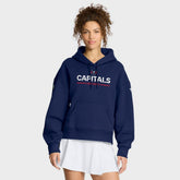 Washington Capitals Fanatics Women's Authentic Pro Primary Pullover Hoodie - Navy - NHL