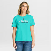 Seattle Kraken Fanatics Women's Authentic Pro Primary T-Shirt - Ice Blue - NHL