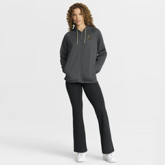 Vegas Golden Knights Fanatics Women's Authentic Pro Rink Raglan Full-Zip Hoodie - Black - NHL