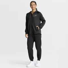 Philadelphia Flyers Fanatics Women's Authentic Pro Rink Raglan Full-Zip Hoodie - Black - NHL