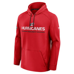 Carolina Hurricanes Fanatics Authentic Pro Rink Hoodie - Red - NHL