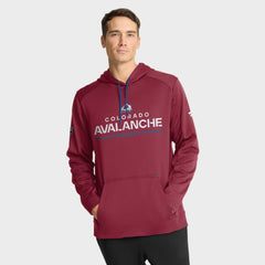 Colorado Avalanche Fanatics Authentic Pro Rink Hoodie - Burgundy - NHL