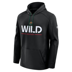 Minnesota Wild Fanatics Authentic Pro Rink Hoodie - Black - NHL