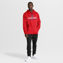 New York Rangers Fanatics Authentic Pro Rink Hoodie - Red - NHL