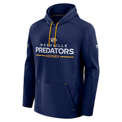 Nashville Predators Fanatics Authentic Pro Rink Hoodie - Navy - NHL