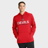 New Jersey Devils Fanatics Authentic Pro Rink Hoodie - Red - NHL