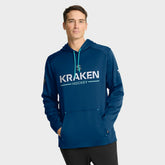 Seattle Kraken Fanatics Authentic Pro Rink Hoodie - Deep Sea Blue - NHL