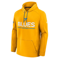 St. Louis Blues Fanatics Authentic Pro Rink Hoodie - Gold - NHL