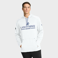 Tampa Bay Lightning Fanatics Authentic Pro Rink Hoodie - White - NHL