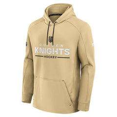 Vegas Golden Knights Fanatics Authentic Pro Rink Hoodie - Gold - NHL