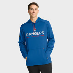 New York Rangers Fanatics Authentic Pro Rink Centennial Hoodie - Blue - NHL