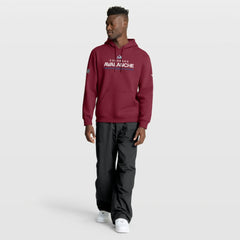 Colorado Avalanche Fanatics Authentic Pro Primary Hoodie - Burgundy - NHL