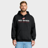 Detroit Red Wings Fanatics Authentic Pro Primary Hoodie - Black - NHL