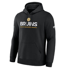 Boston Bruins Fanatics Authentic Pro Primary Hoodie - Black - NHL