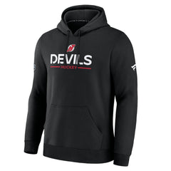 New Jersey Devils Fanatics Authentic Pro Primary Hoodie - Black - NHL